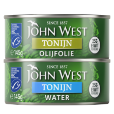 John West tonijn, makreel of tonijn twist